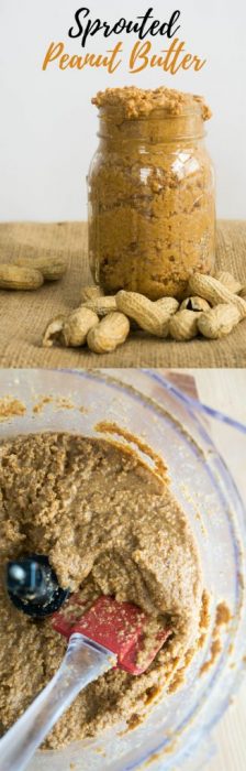 Sprouted Peanut Butter This Low Carb Peanut Butter recipe is sprouted and uses MCT oil to create a lower carb version of your favorite nut butter!