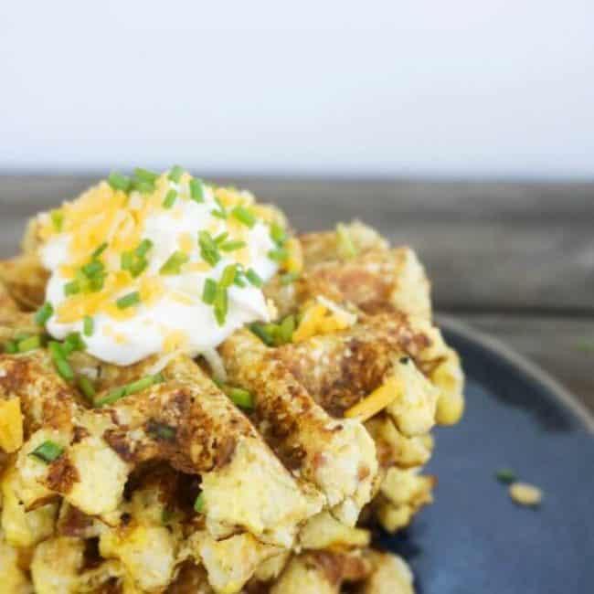 Cauliflower Waffles Cauliflower Waffles