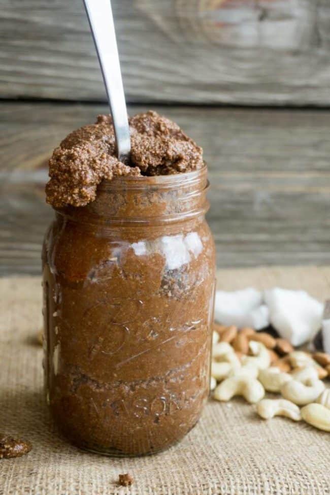 homemade almond butter