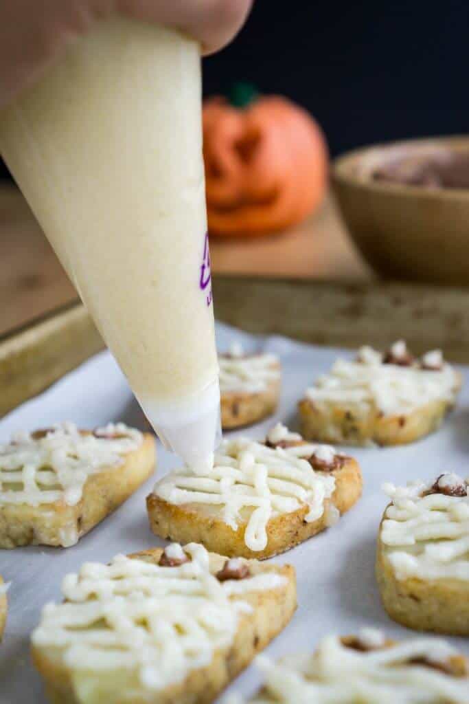Our Easy Halloween Cookies are low carb and keto friendly so that you can indulge in Halloween treats and make it a family affair!