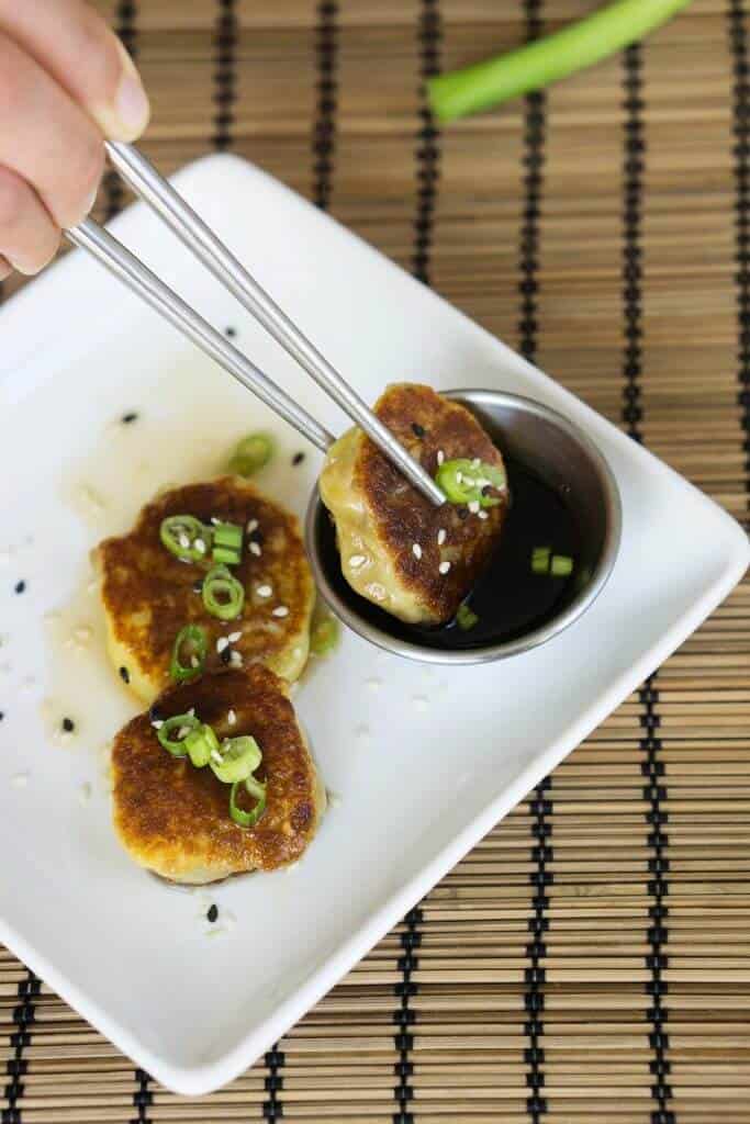 Our keto-friendly Gluten Free Potstickers turn your favorite Asian take-out night into a fun homemade, low carb, delicious dinner!