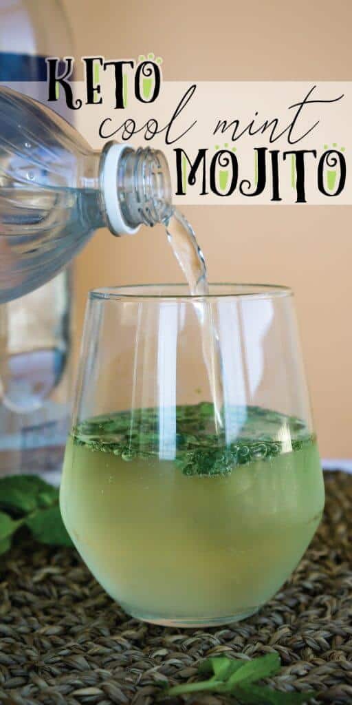 Our Low Carb Mojito uses fresh mint and substitute sweeteners so you can enjoy a drink without derailing your diet!