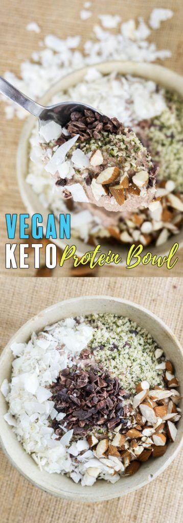 Vegan Keto Protein Bowl Our Keto Vegan Protein Breakfast Bowl will become a new staple in your household no matter your love for meats and dairy!