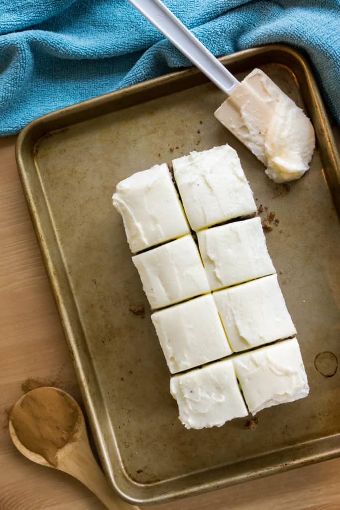 This Keto Gingerbread Cake is the perfectly moist, low carb dessert to serve at the holidays this year!