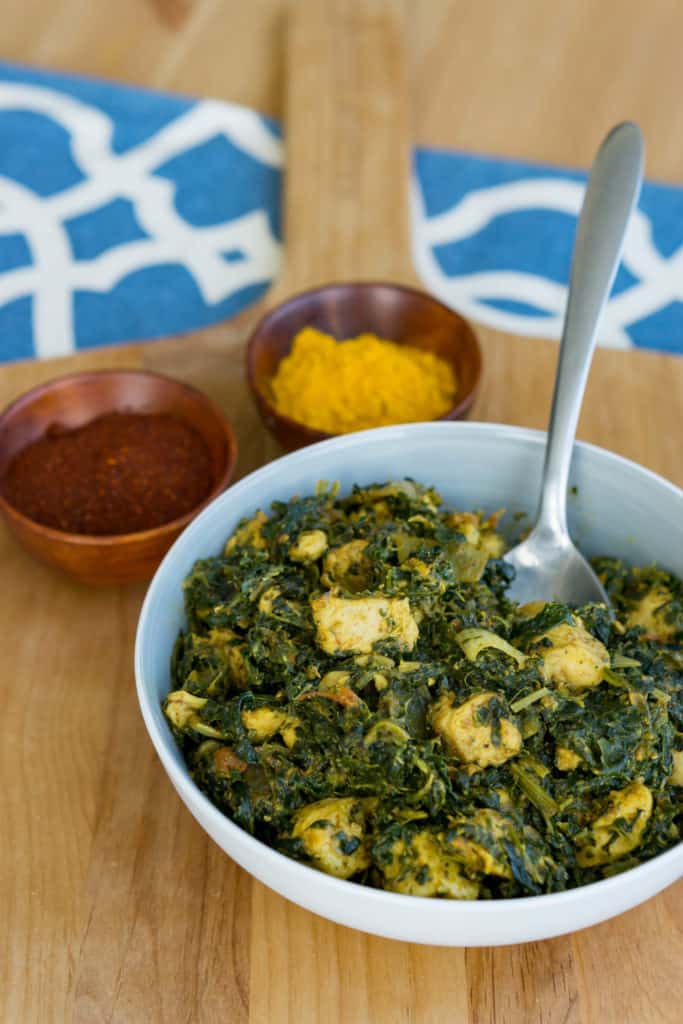 Our low carb Chicken Saag Recipe uses a combination of spices and convenient ingredients so you can make this delicious dish any night of the week! 