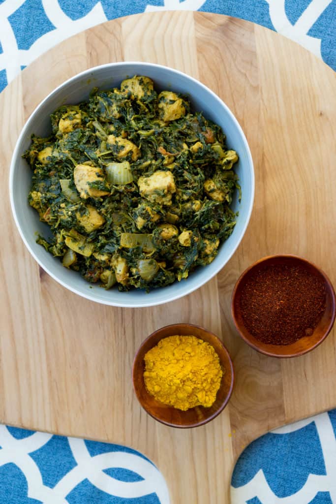 Our low carb Chicken Saag Recipe uses a combination of spices and convenient ingredients so you can make this delicious dish any night of the week! 