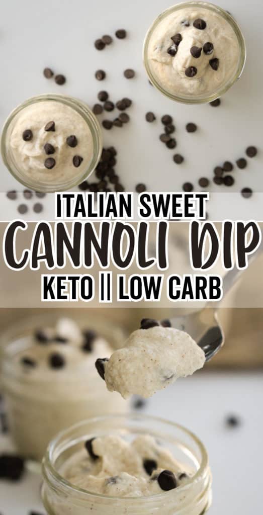 Our cannoli cream recipe is low in carbs, takes 10 minutes to whip up and will satisfy your sweet tooth cravings!