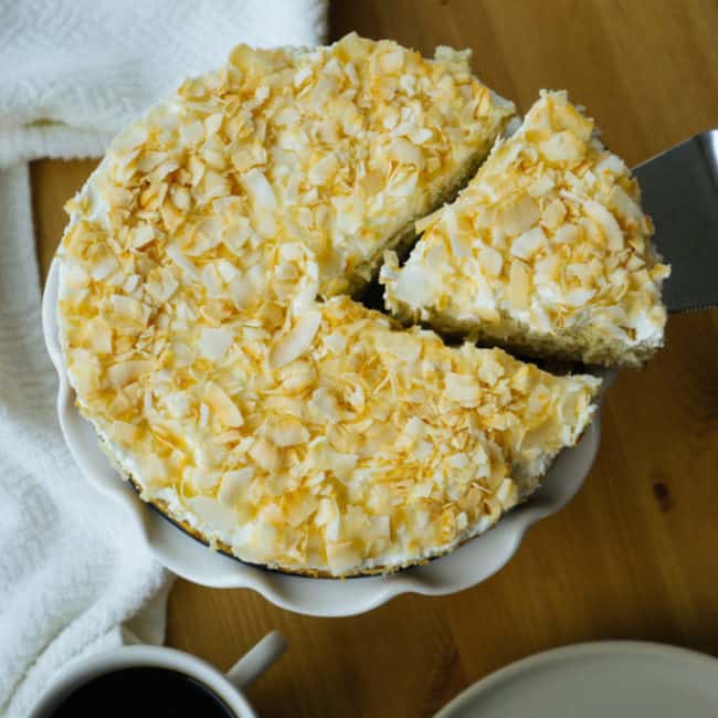 Low Carb Coconut Cream Pie Low Carb Coconut Cream Pie