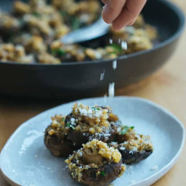 Oven Roasted Mushrooms