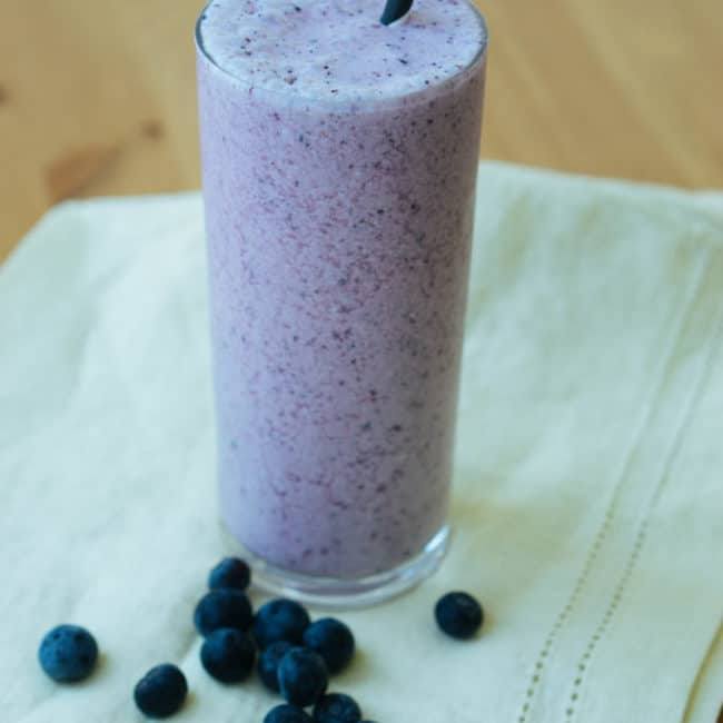 Cheesecake Smoothie blueberry cheesecake smoothie