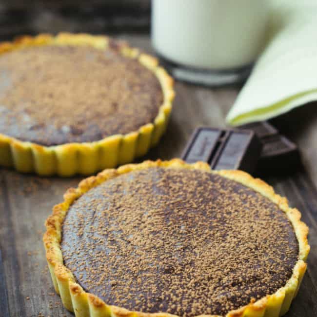 Dark Chocolate Tart Dark Chocolate Tart