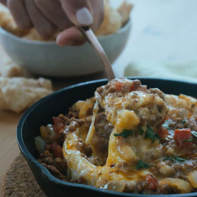 easy taco dip