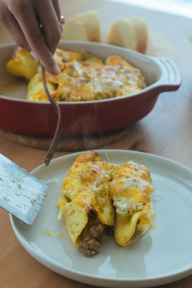 easy taco dip