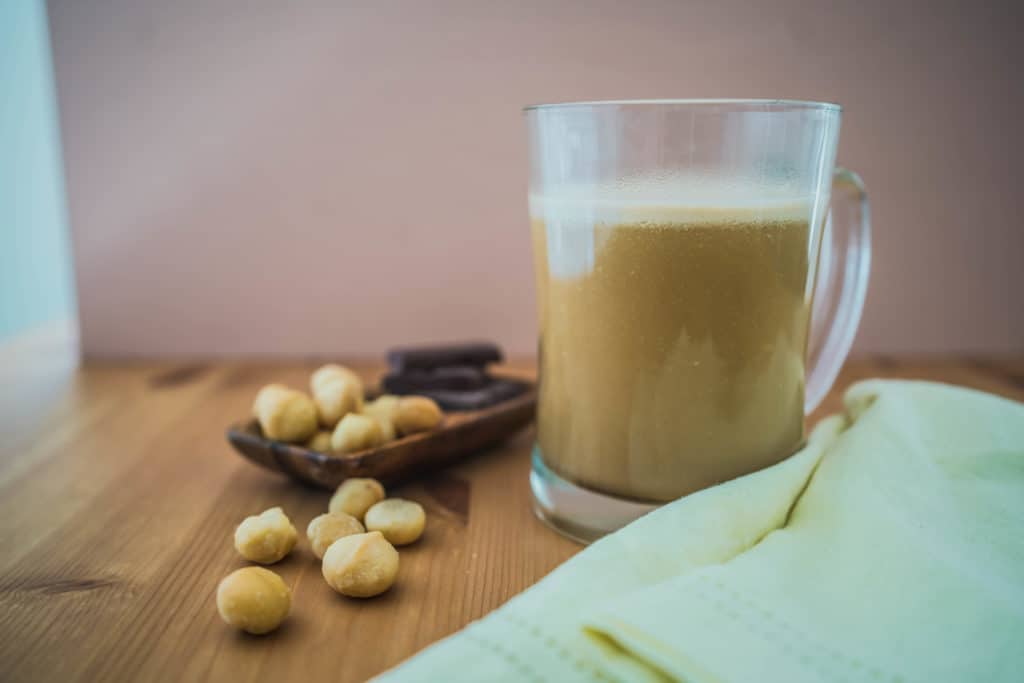 This Hawaii inspired Macadamia Nut Coffee is the perfect change up to your boring, morning coffee routine with  richer flavor and fattier macros!