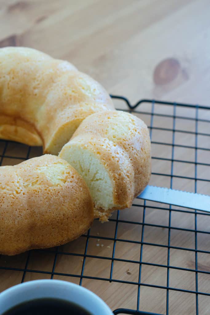 This keto Breakfast Bundt Cake is low in carbs, moist and simple enough to start your morning off just right!