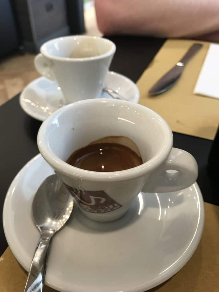 We drink three espressos per day at different locations. The espresso culture in rome was amazing and keto friendly!