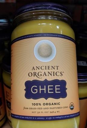 keto costco ghee from costco ancient organics brand