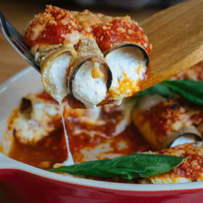 Eggplant Manicotti Eggplant Manicotti