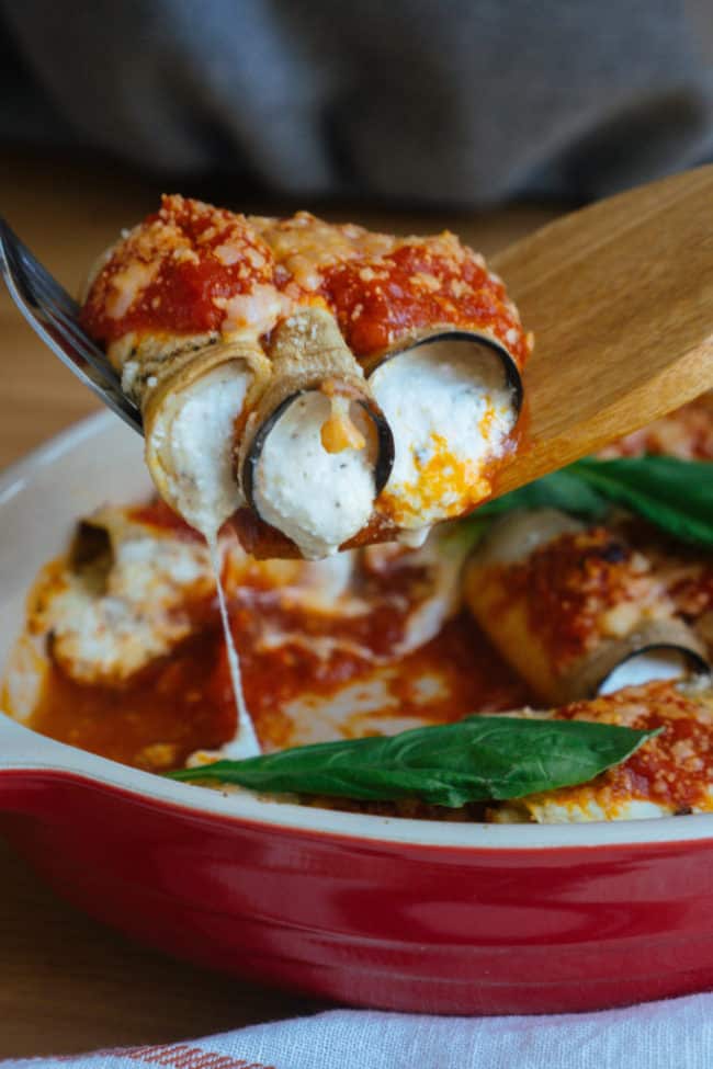 Eggplant Manicotti