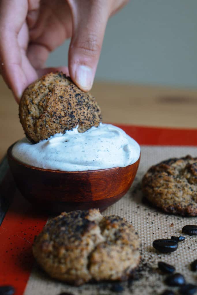 Our low carb espresso cookies and dip are the perfect replacement for your tiramisu cravings!