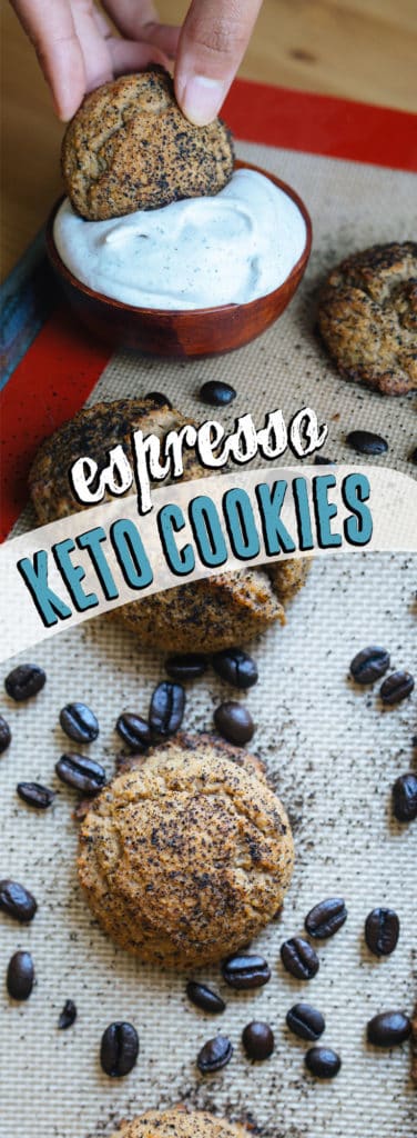 Our low carb espresso cookies and dip are the perfect replacement for your tiramisu cravings!