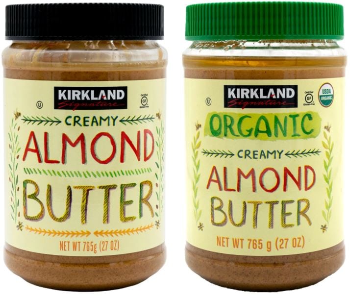 keto costco kirkland signature almond butter options