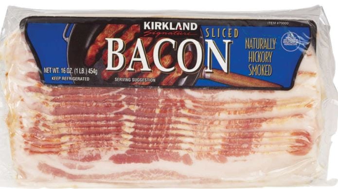 keto costco bacon from costco kirkland brand