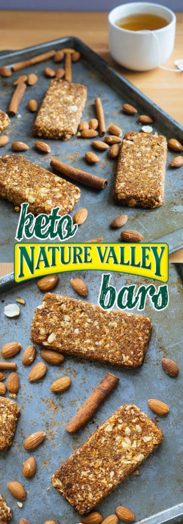 Our Low Carb Bars are the perfect replication of Nature Valley Granola Bars with better ingredients and fewer carbs!