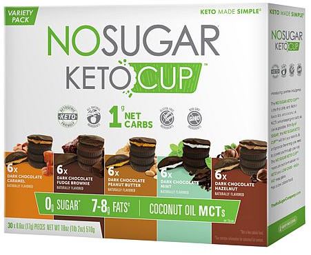 keto costco nu sugar keto cups variety pack from costco