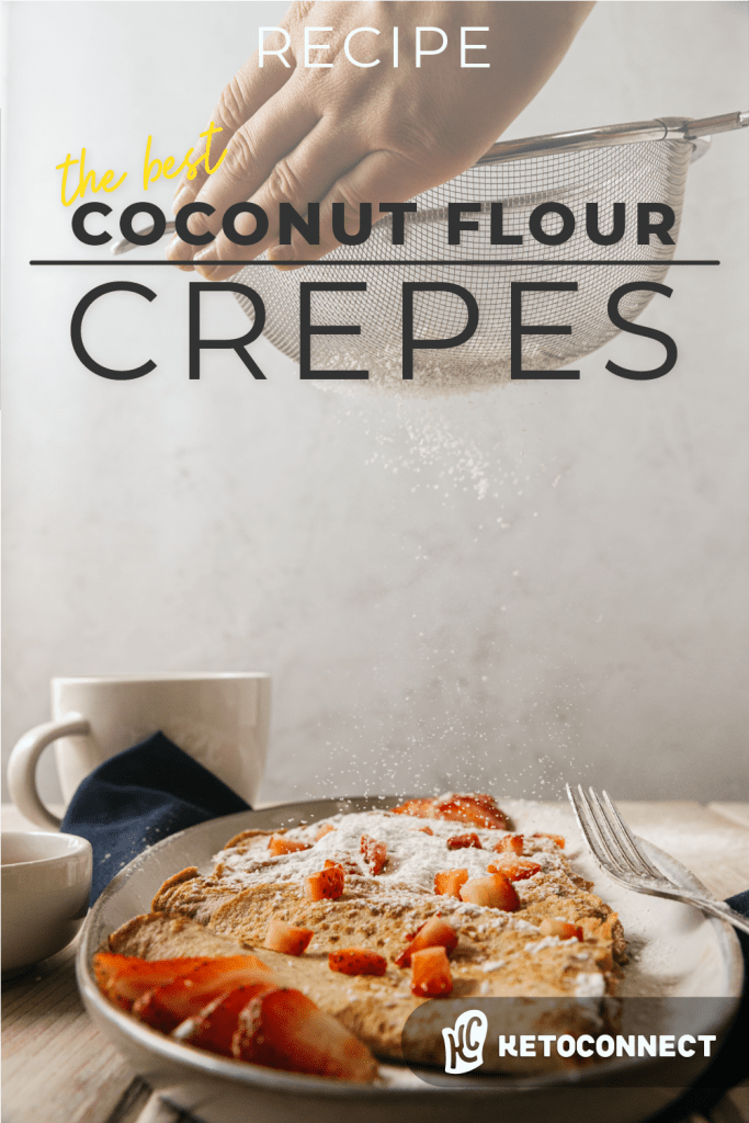 easy keto crepes made with coconut flour