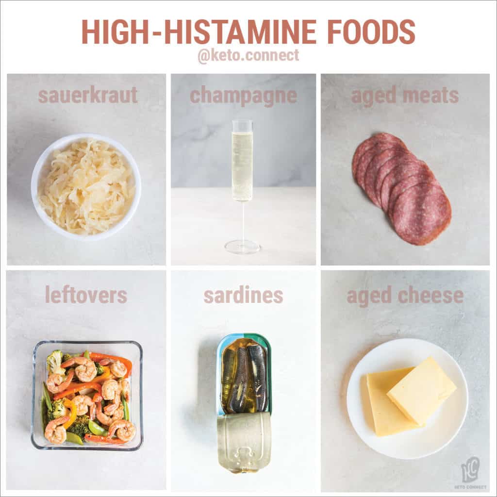 Find out which high-histamine foods could be giving you symptoms like runny nose, watery eyes, and sneezing! Treat your histamine intolerance with diet