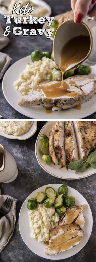 Our bone-in oven roasted turkey breast recipe is the perfect keto meal for celebrating this holiday season without all the stress of a giant turkey!