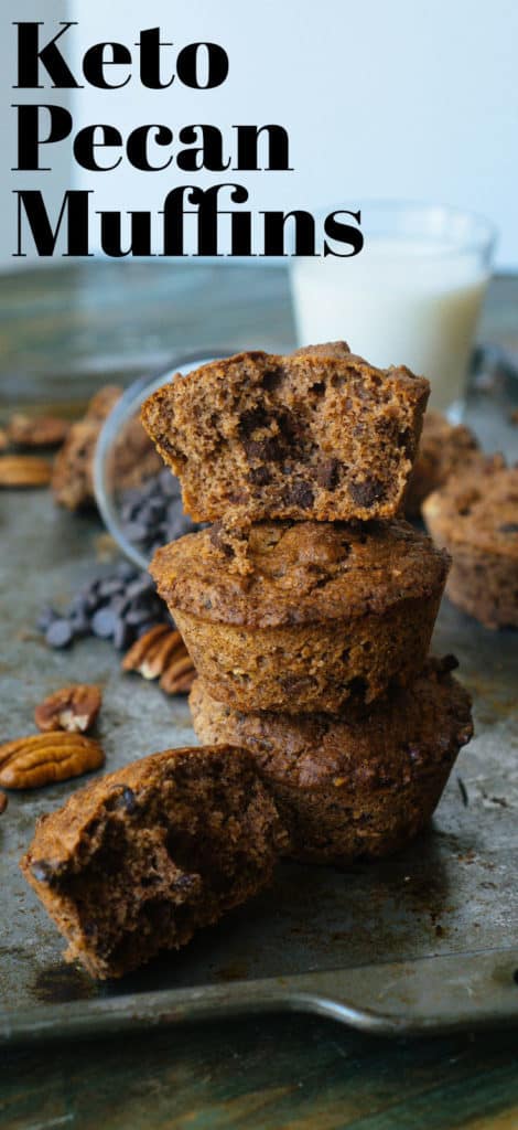 Our Keto Pecan Muffins are the perfect snack or treat to keep you satisfied on the go and after dinner!