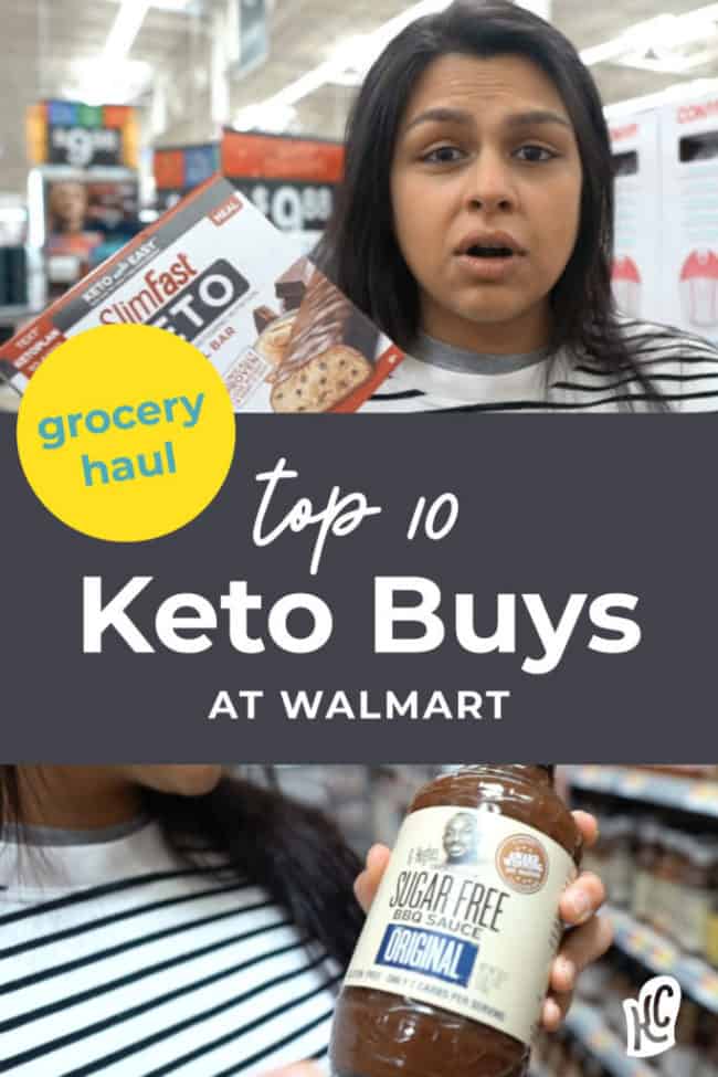 Keto Grocery haul from Walmart and Top 10 Keto Foods to buy at Walmart.