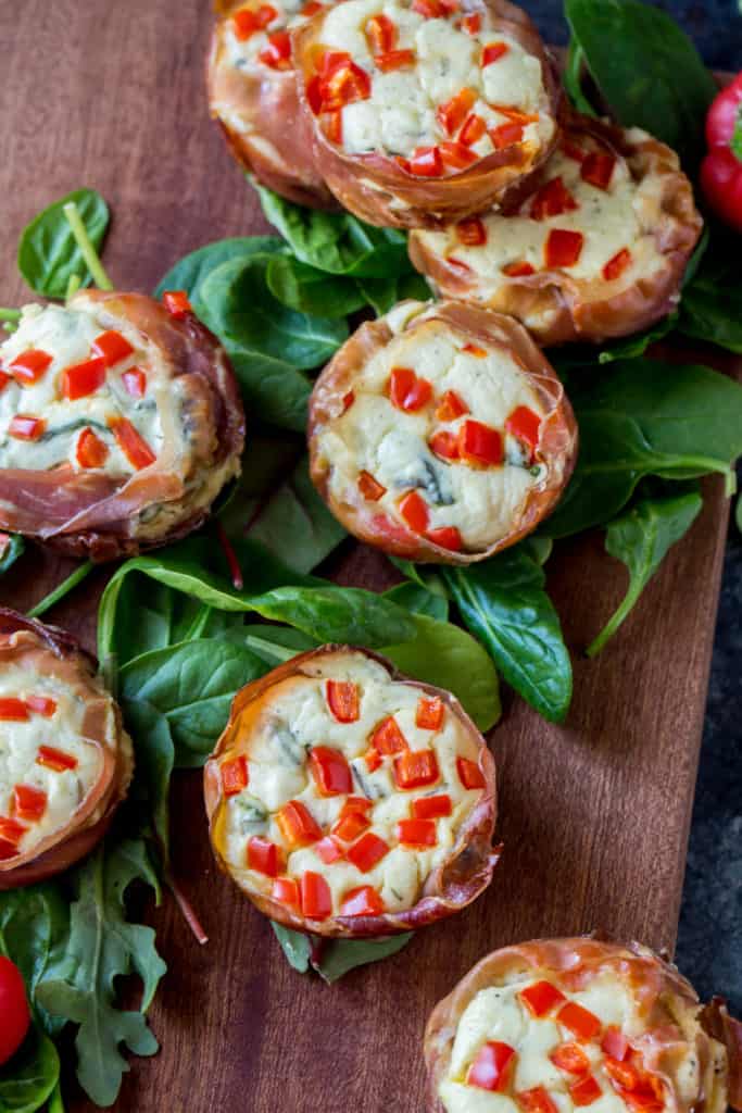 This Goat Cheese Tart Recipe uses simple ingredients and a quick prep to make your new favorite low carb appetizer!