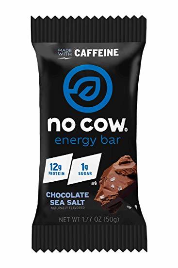 dark black packaging with white and blue wording chocolate sea salt