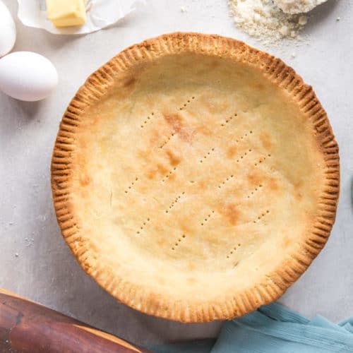 Flaky Keto Pie Crust (1g Carb Per Slice) KetoConnect
