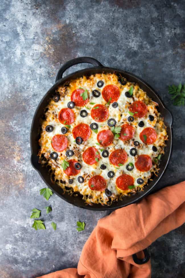 Low Carb Keto Pizza Casserole KetoConnect