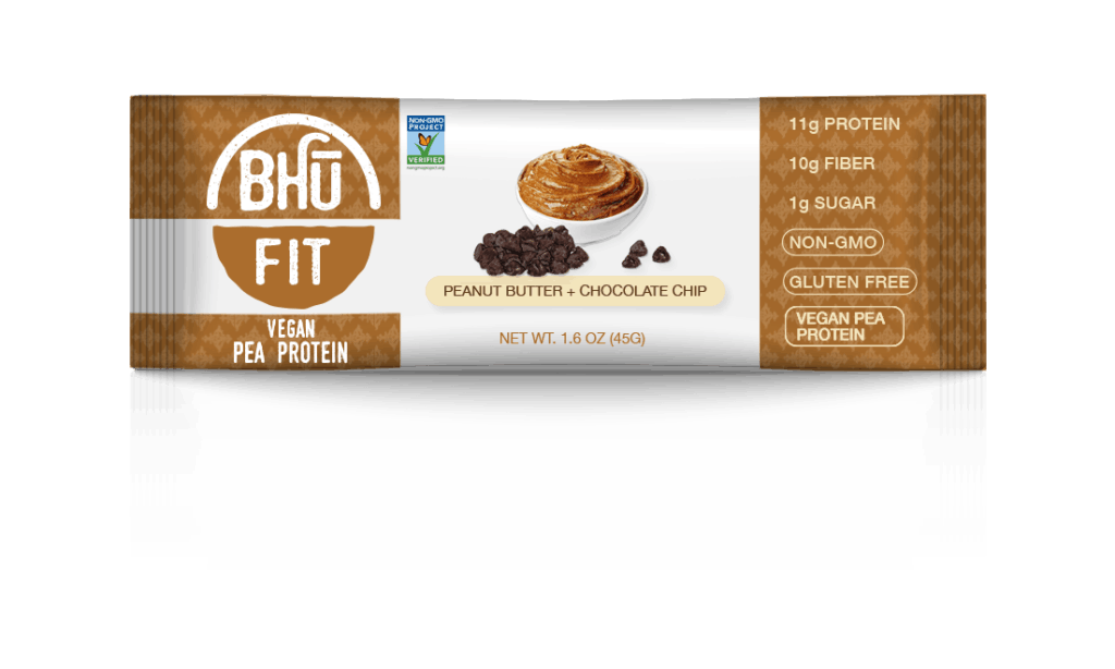 bhu fit bar in package with white background