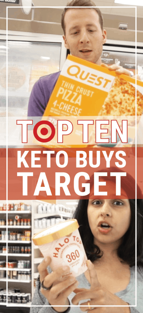 These are our top ten things to buy at target to follow your keto diet! We also list a few bad things to buy at target!