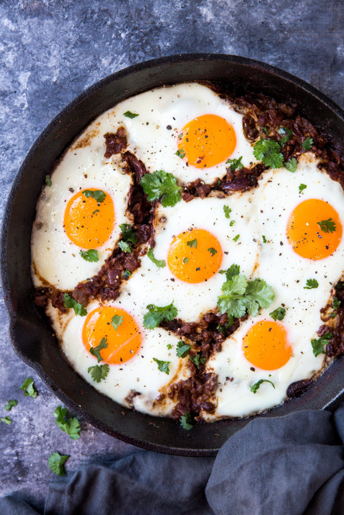 Masala Baked Eggs Recipe
