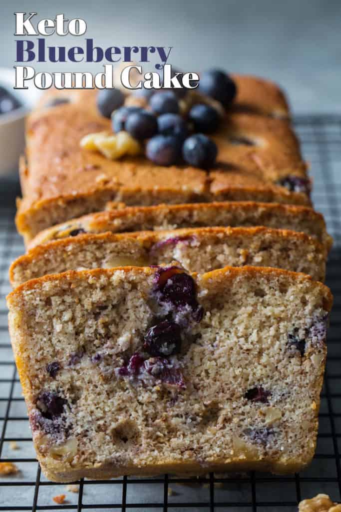 Our Keto Blueberry Pound Cake This Keto Pound Cake is quick to whip up any night of the week and deliciously moist every time!