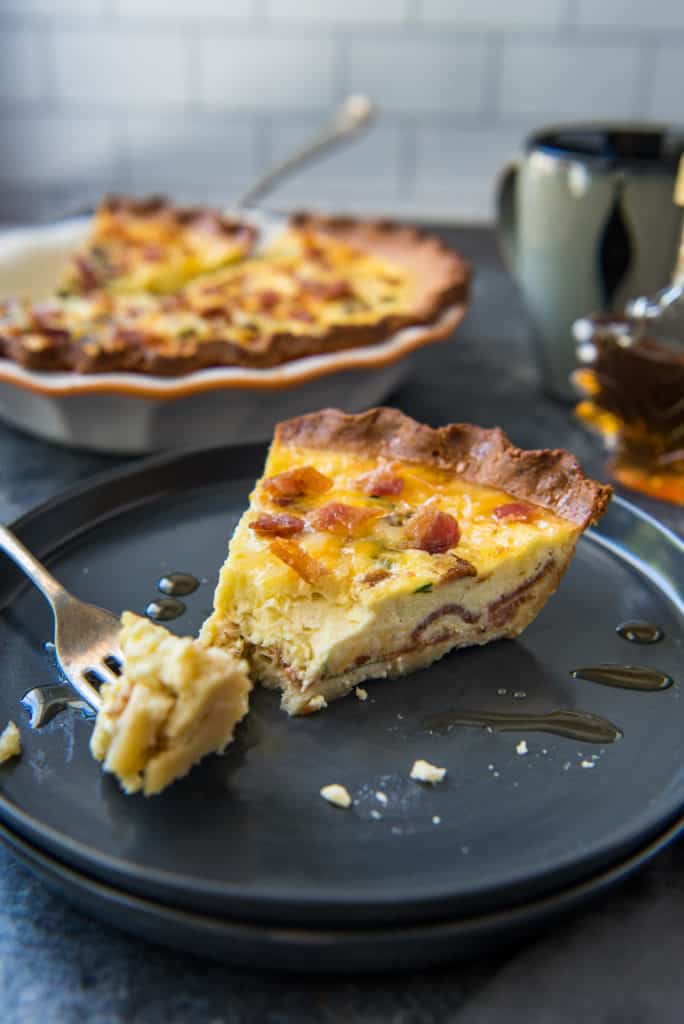 Keto Quiche | McGriddle Style