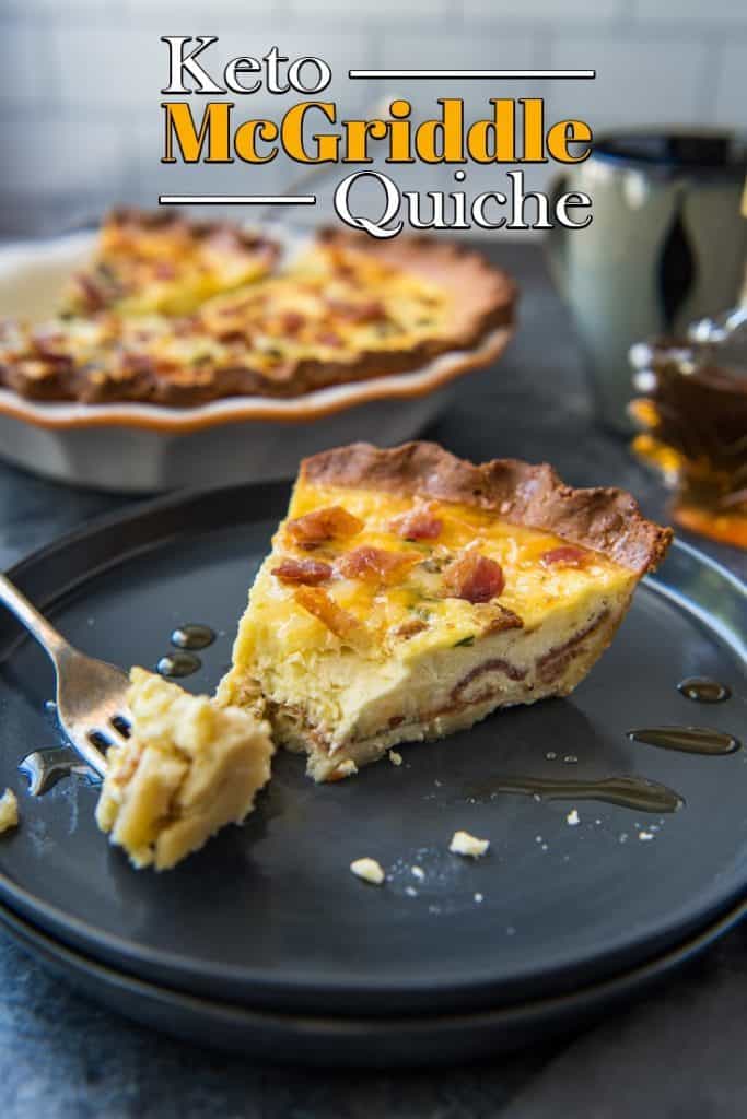 keto quiche pinterest Our Keto Quiche combines a creamy filling and a sweet crust for the perfect remake of everyones favorite breakfast sandwich, the McGriddle from McDonalds's!