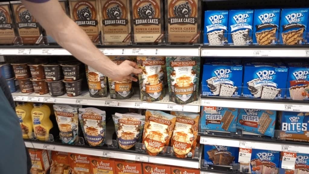 Birch Benders Pancake Mix Birch Benders keto pancake mix are perfect for the pancake lovers. Target has a great variety of mixes that are a good alternative to our keto pancake recipe!