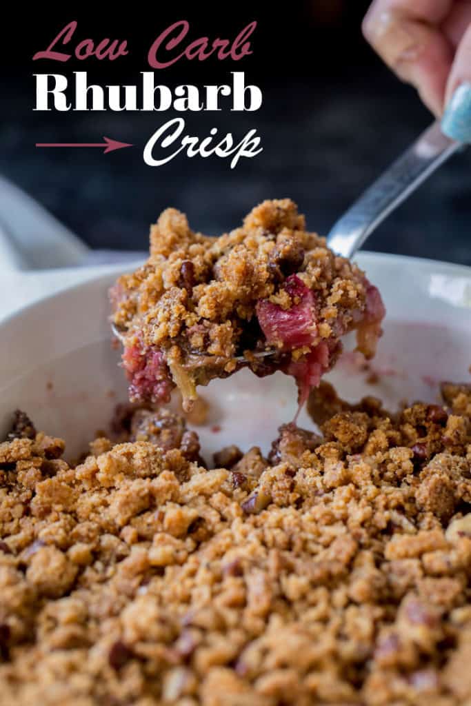 With a crumble topping and soft, hearty filling this Rhubarb Crisp Recipe is going to be your favorite new summer dessert, best served hot or cold!