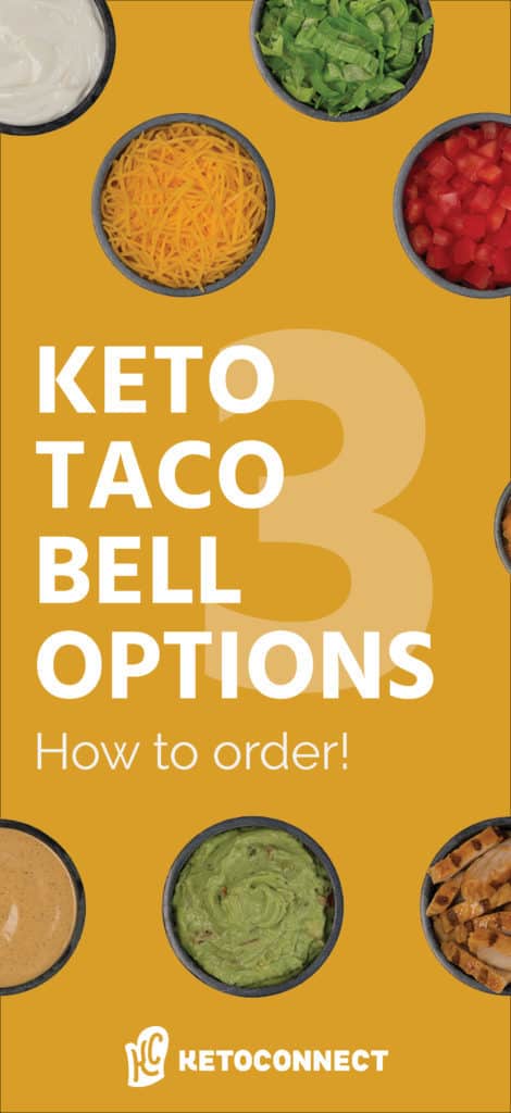 an easy to use guide on how to order a keto meal from taco bell