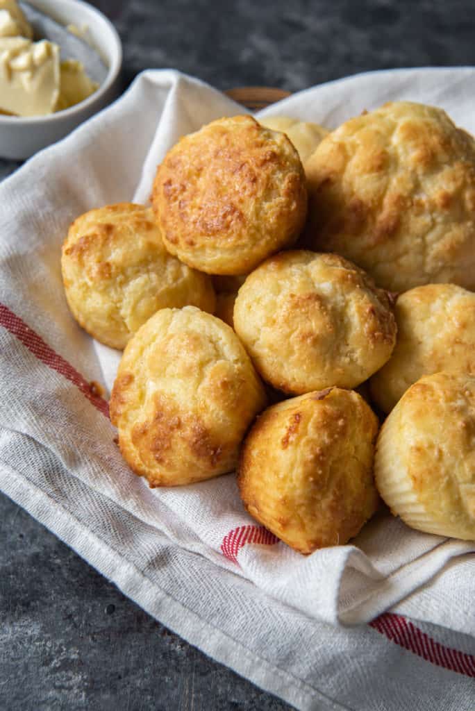Easy Air Fryer Biscuits - KetoConnect