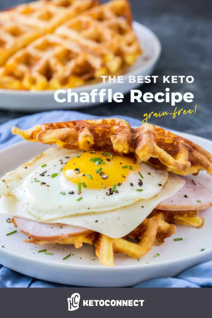 chaffles Crispy Keto Chaffles made with just two ingredients