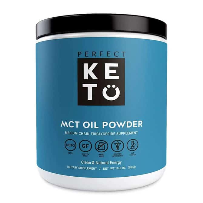 perfect keto mct oil powder